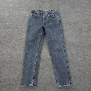 Vintage Levis SilverTab Jeans Mens 32x30 Acid Wash Denim 512 Tapered USA 90s